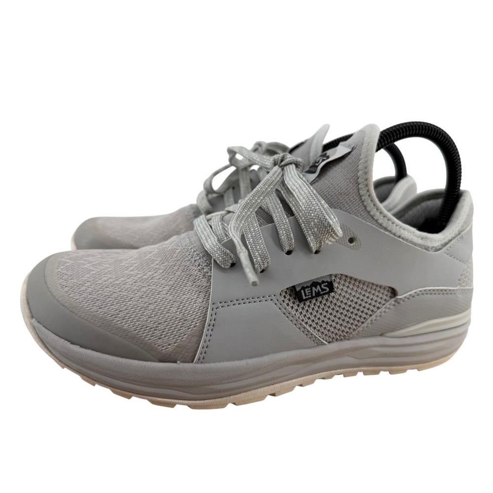 Lems Mesa Glacier Grey Trail Running Shoes Womens 9.5 Wide Toe Box LM210802